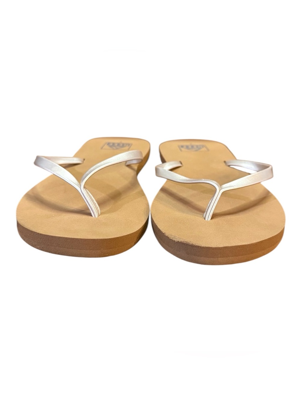 Reef Bliss Nights Flip Flop Sandals Tan/Champagne Metallic Women’s Size 7 - Picture 4 of 8